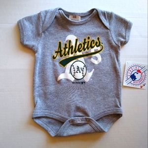 Oakland Athletics One Piece Baby 0-3 Months